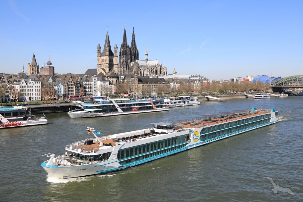 Silvesterreise auf dem Rhein: Köln - Koblenz - Straßburg - Basel - Köln mit der MS Asara
